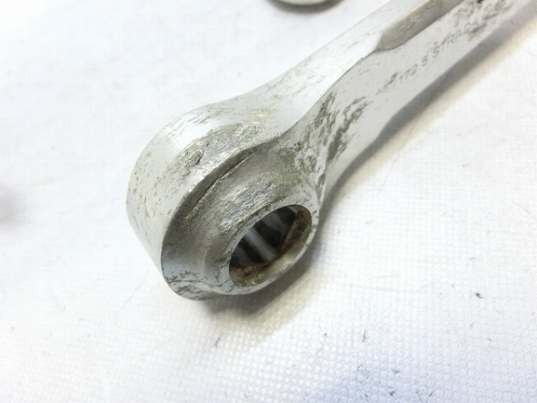 クランク NUOVO RECORD 172.5mm/50-42ｔ/スクエア