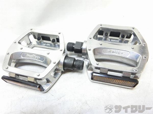 フラットペダル LU-204 シルバー