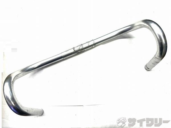 ドロップハンドル GIRO D ITALIA 約415mm（エンドC-C実測）/26.4mm シルバ