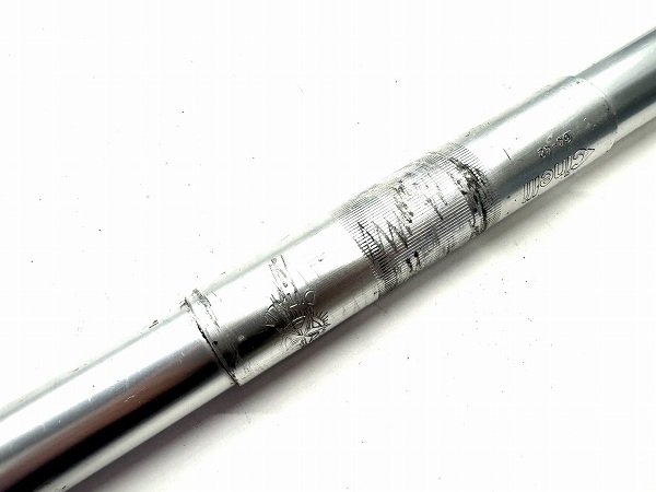ドロップハンドル GIRO D ITALIA 約415mm（エンドC-C実測）/26.4mm シルバ