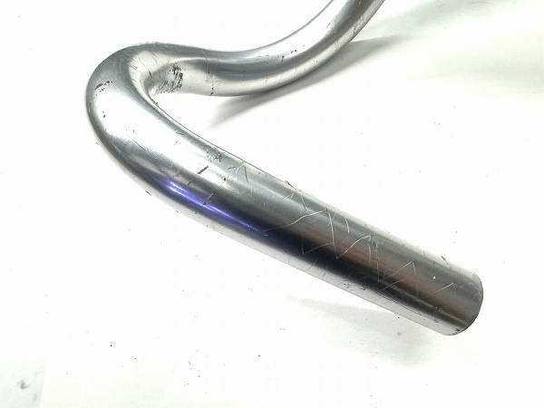 ドロップハンドル GIRO D ITALIA 約415mm（エンドC-C実測）/26.4mm シルバ