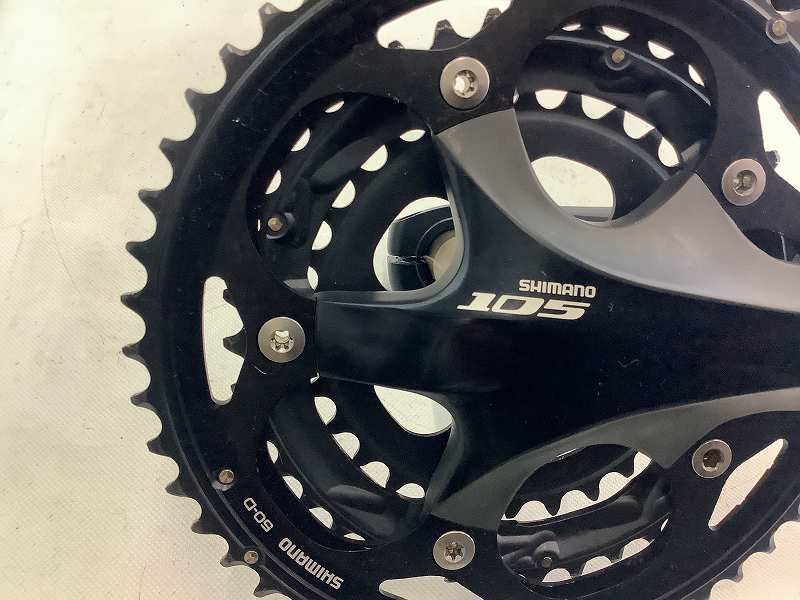 クランクセット 105 FC-5703 50/39/30T 165mm ※欠品