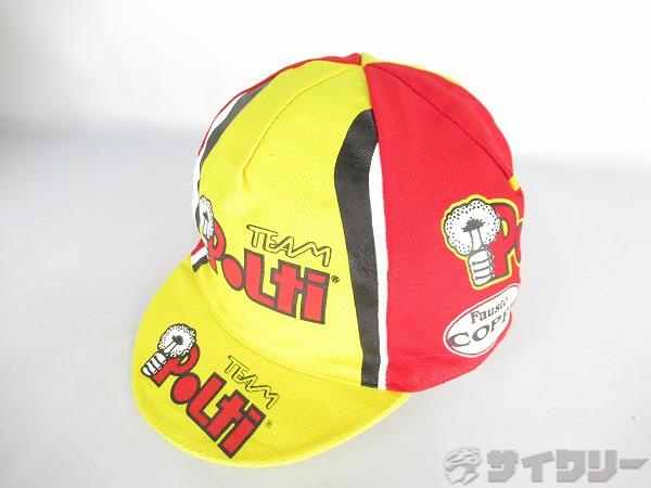 サイクルキャップ TEAM POLTI サイズ：不明