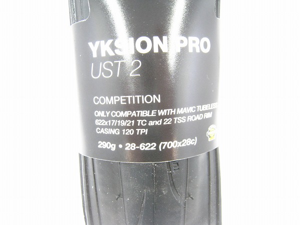 チューブレスタイヤ YKSION PRO UST2 700x28c
