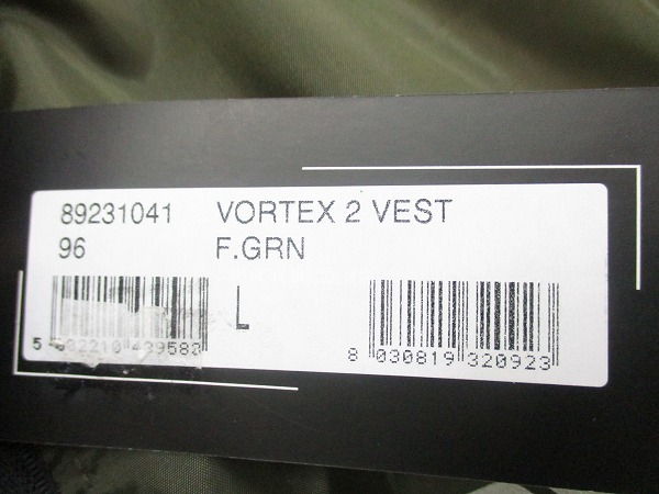 ベスト・ジレ VORTEX 2 VEST L 