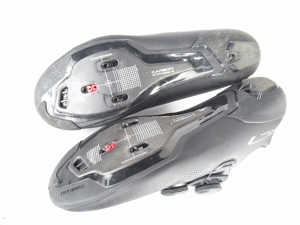 ビンディングシューズ　SH-RC703M　L01 E　ブラック　25.8cm　3つ穴対応