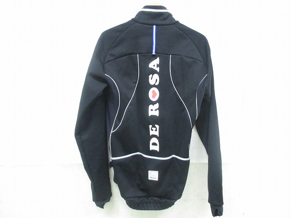長袖フルジップジャージ DEROSA Sサイズ