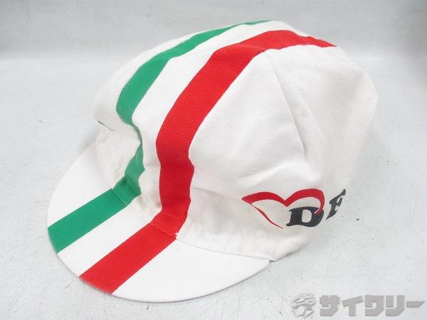 サイクルキャップ DEROSA イタリアンホワイト