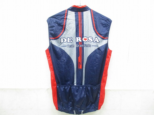 ノースリーブジャージ DEROSA Mサイズ