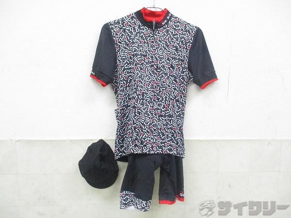 半袖ビブキャップ3点セット DEROSA Revo S/Mサイズ
