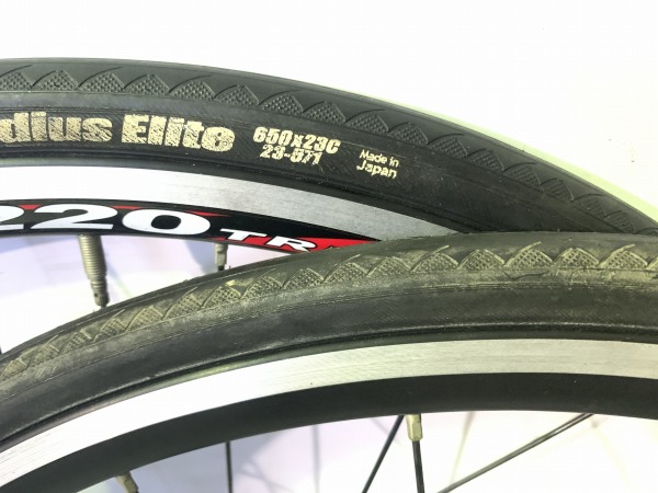 ホイールセット ALX220TRI　650c 571x14 シマノ8-10s ※クイック欠品