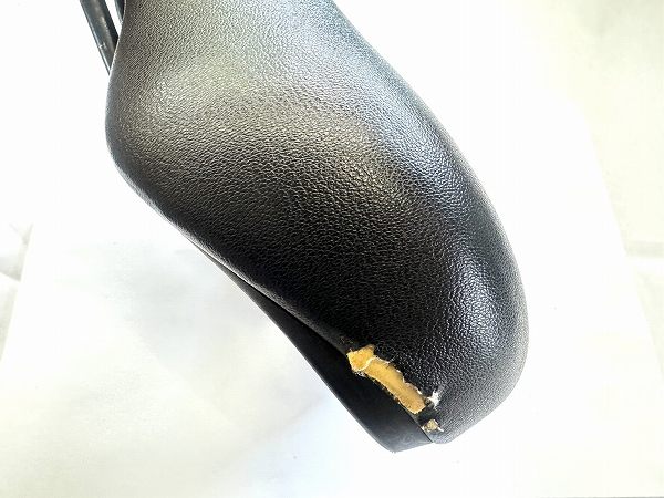 サドル スチールレール ブラック 破れあり