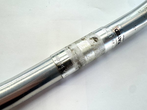 ドロップハンドル B125 NJS 約380mm（エンドC-C実測）/25.4mm