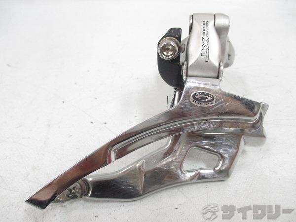 フロントディレイラー DEORE XT FD-M751 3s 34.9mm