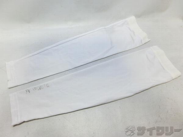 アームカバー ホワイト Sサイズ