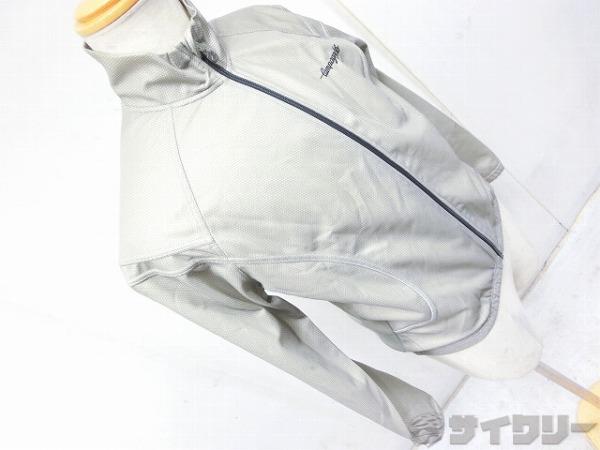 長袖ジャージ Mサイズ メッシュグレー