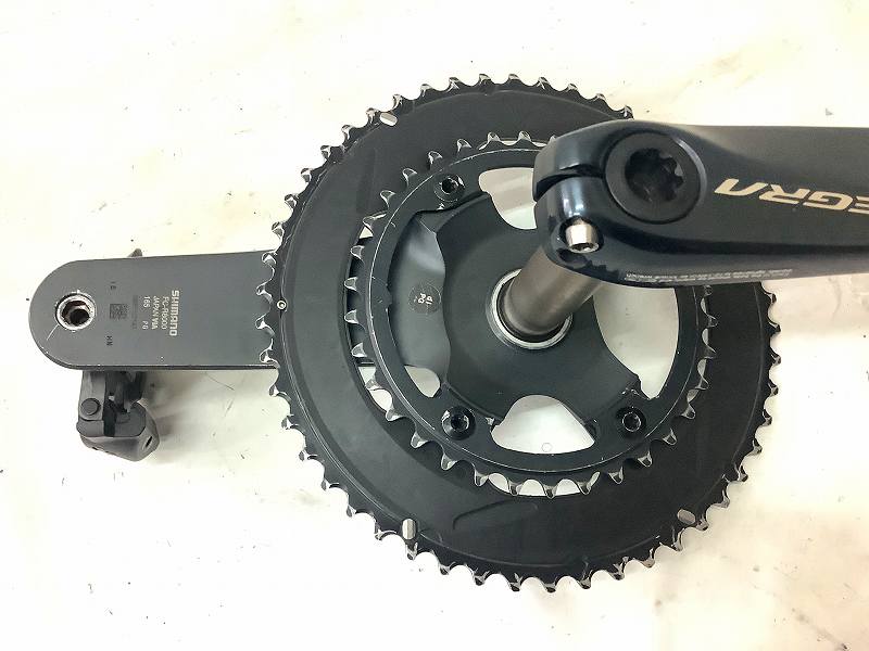 クランクセット　ULTEGRA FC-R8000 50/34T 165mm ※ペダル固着