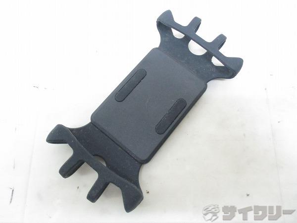 スマホホルダー R+ シリコン汎用スマホホルダー ブラック
