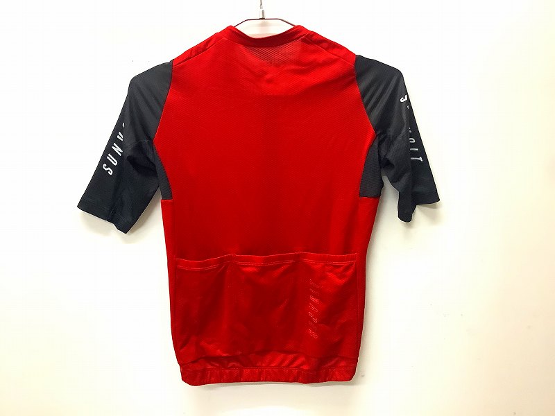 半袖ジャージ S　RED/BLK