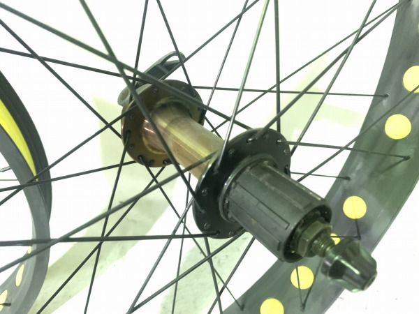 ファットバイク用ホイールセット 26インチ 135/170mm シマノフリー8-10s