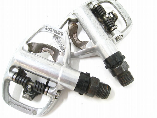 ビンディングペダル PD-A520 SPD シルバー