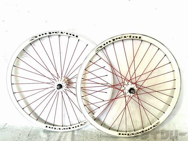 ピストホイールセット 100/120mm 32H 700C
