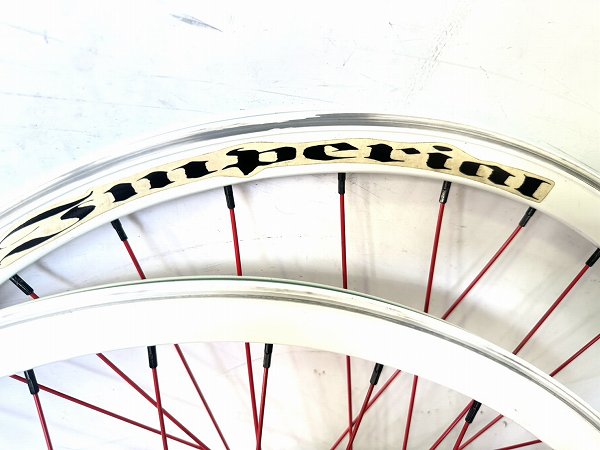 ピストホイールセット 100/120mm 32H 700C