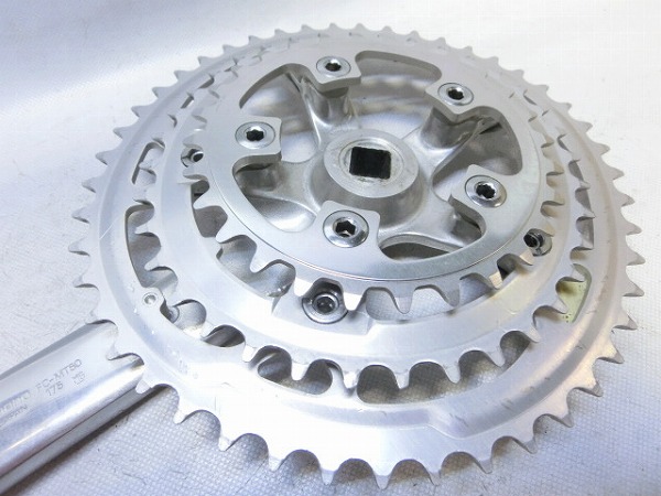 クランク　DEORE FC-MT60 175mm/46-36-28ｔ　　