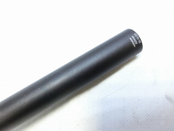 フラットバー ブラック 520mm/φ31.8mm