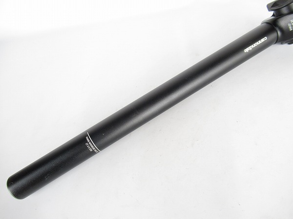 シートポスト　THREE　ブラック　27.2mm/350mm（印有）