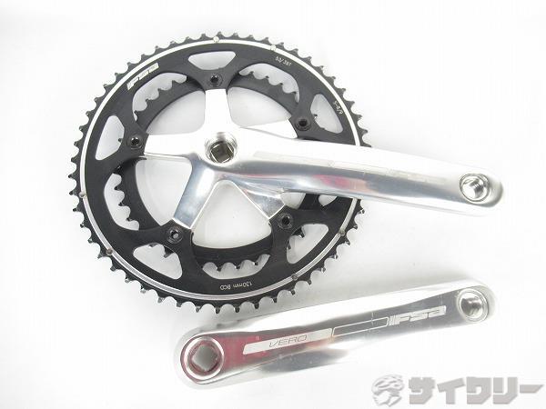 クランク　VERO　シルバー　53/39T（S-8/9印）　170mm　スクエア
