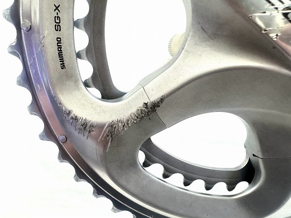 クランクセット FC-6700 ULTEGRA 170mm 52/39T 削れあり
