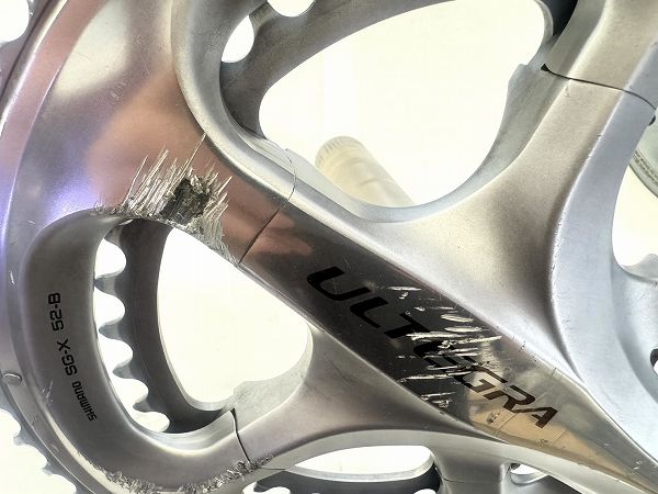 クランクセット FC-6700 ULTEGRA 170mm 52/39T 削れあり