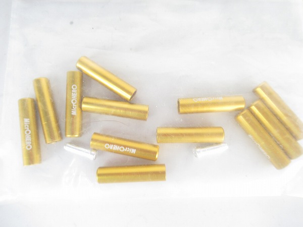 シフトアウターキャップ　ゴールド　長さ約23mm