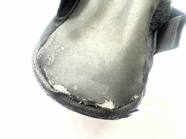 サドルバッグ ブラック 劣化あり