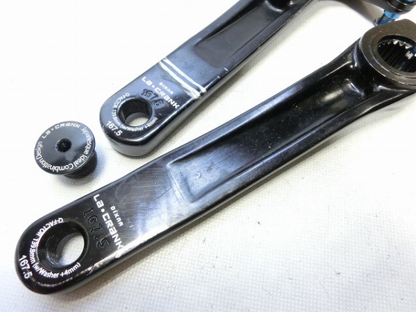 クランクアームセット La CRANK 167.5mm/110-74mm