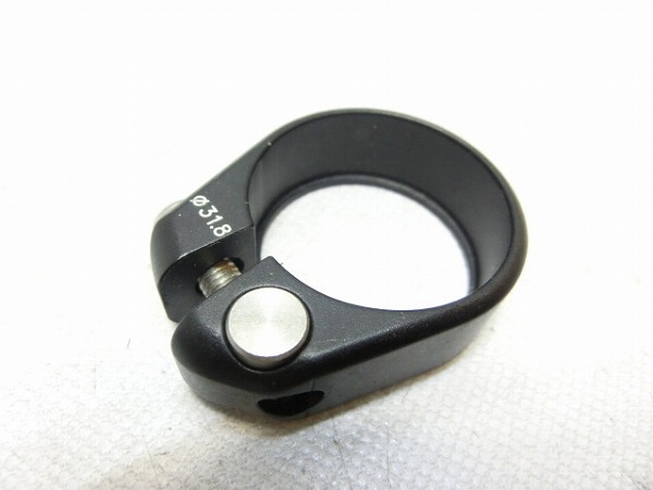 シートクランプ バンテージクランプ ブラック 31.8mm 