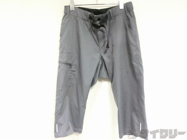 クロップドパンツ Lサイズ グレー