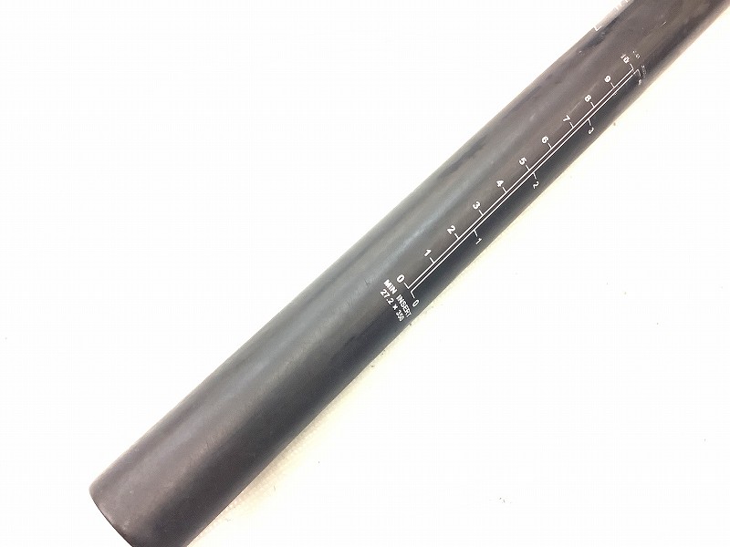 カーボンシートポスト ブラック 27.2x350