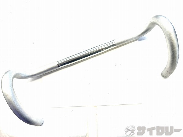 ドロップハンドル 約400mm（エンドC-C実測）/26mm シルバー