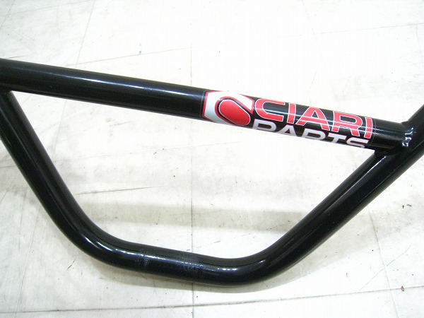 BMXハンドル 710/22.2mm スチール ブラック