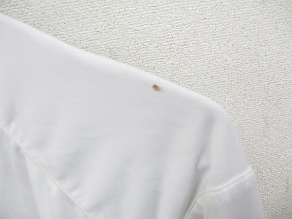長袖フルジップジャケット XL ホワイト