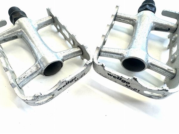 フラットペダル M-21 シルバー