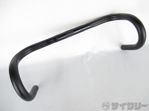 ドロップハンドル　ブラック　25.4mm/400mm（芯芯/エンド部）