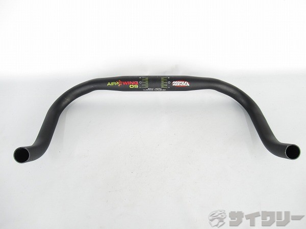 ブルホーンハンドル　AIR　WING OS　31.8mm/400mm（芯芯/エンド部）