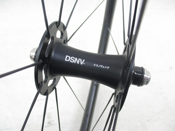カーボンフロントホイール DSNV 106 60mm 700c ※注意有