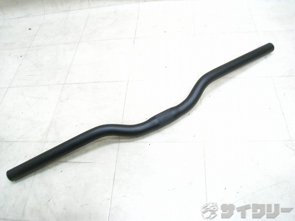 ライザーバー 600/25.4mm アルミ ブラック