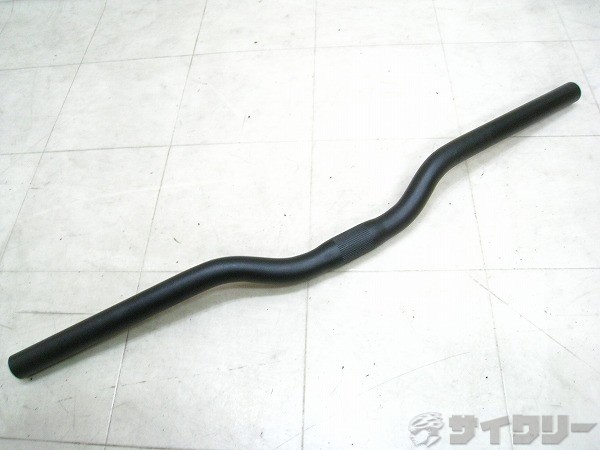 ライザーバー 600/25.4mm アルミ ブラック