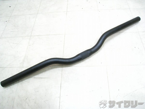 ライザーバー 600/25.4mm アルミ ブラック