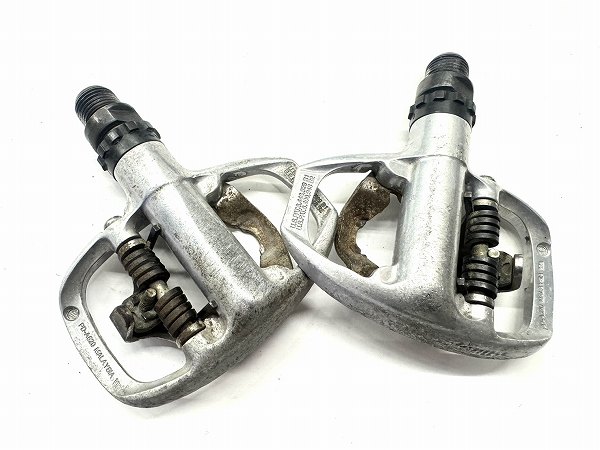 ビンディングペダル PD-A520 SPD シルバー